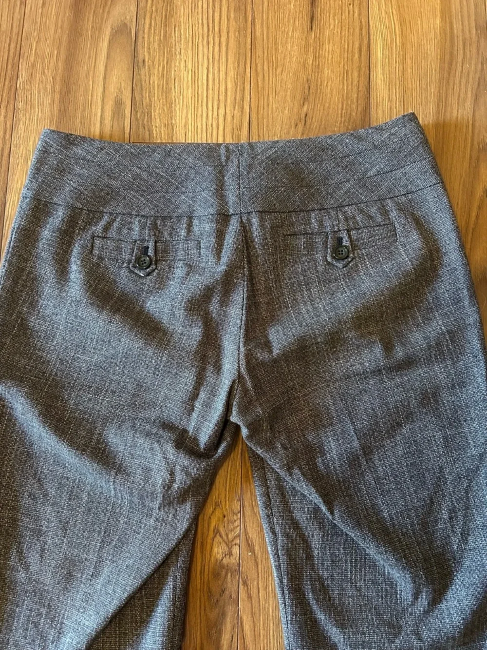 The Limited Heather Brown Pinstripe Dress Pants - Picture 5 of 5